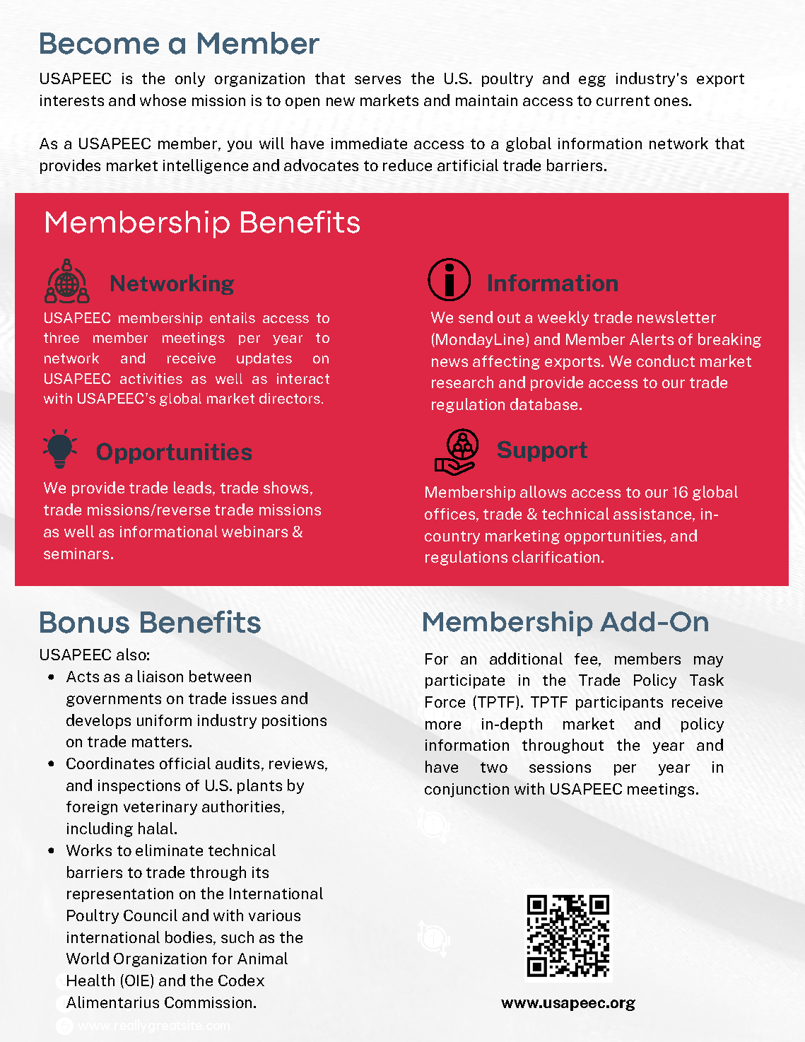 Membership Benefits